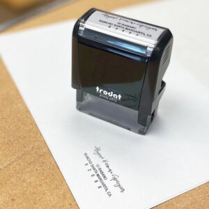 self ink stamp